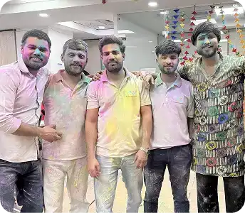 Holi board photo