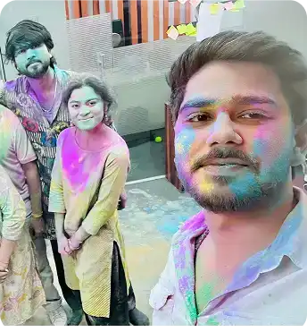 Holi board photo